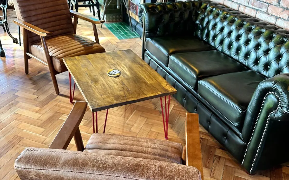Seating for private parties at Bull's Hitter in Cleveleys