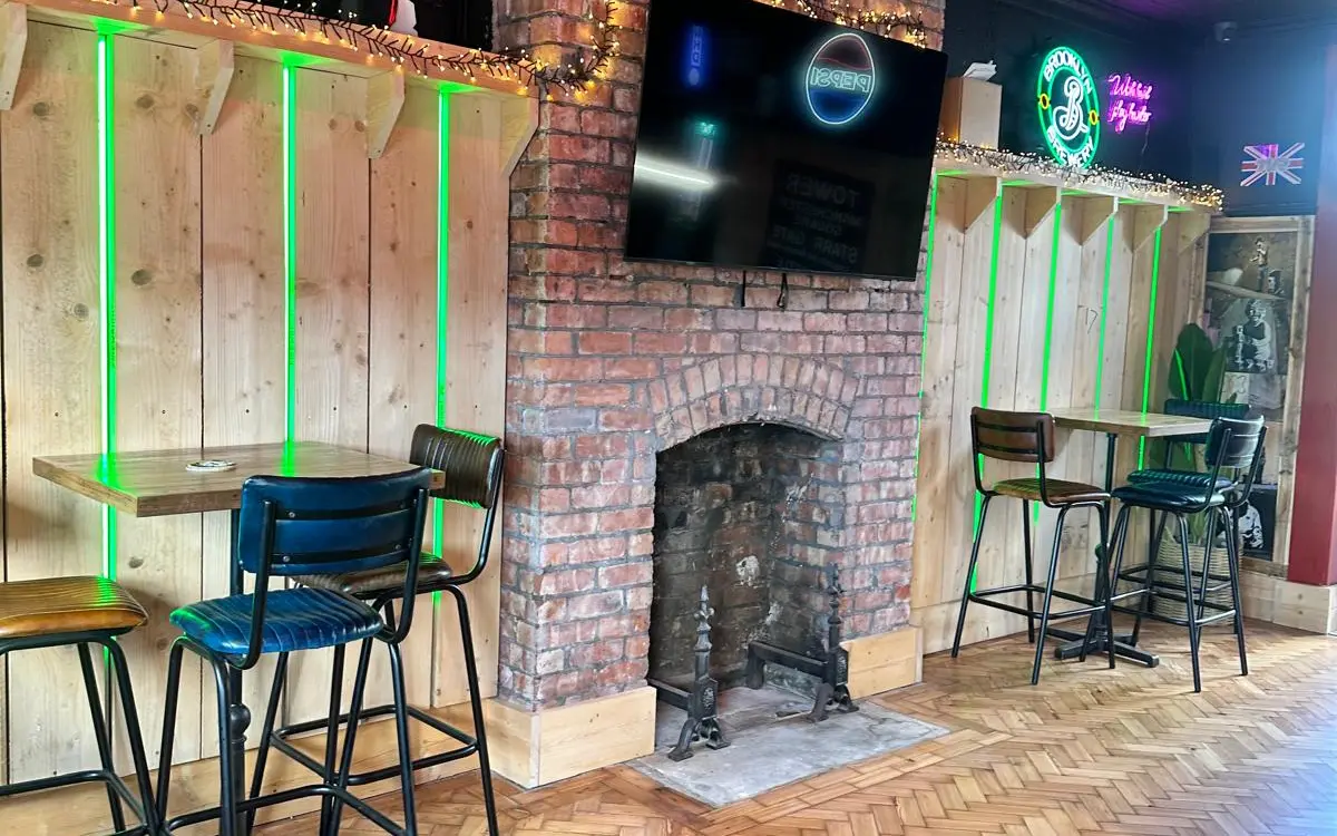 Interactive darts oches at Bull's Hitter in Cleveleys